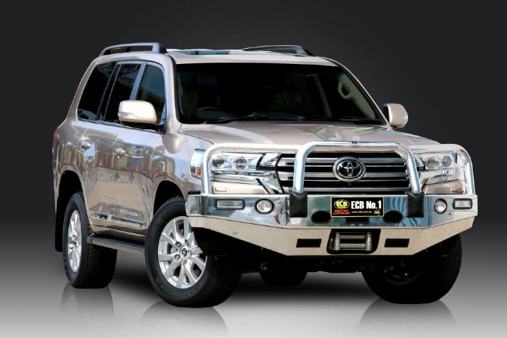 TOYOTA LANDCRUISER 200 SERIES Big Tube Bar® Winch Compatible with Bumper Lights