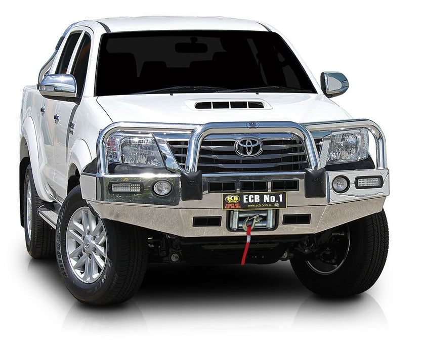 TOYOTA HILUX Big Tube Bar® Winch Compatible with Bumper Lights