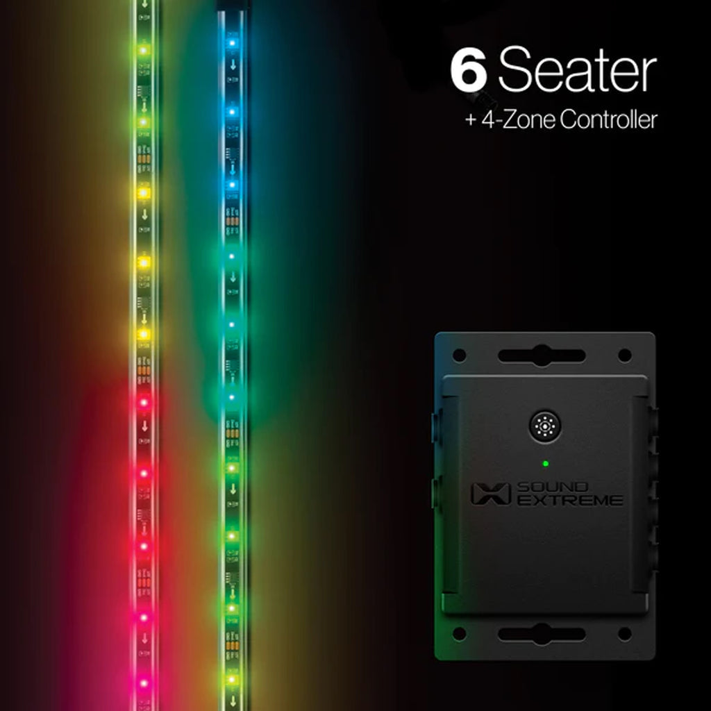 Extreme Strips - 6 Seat Cart + LED Controller — Coldys