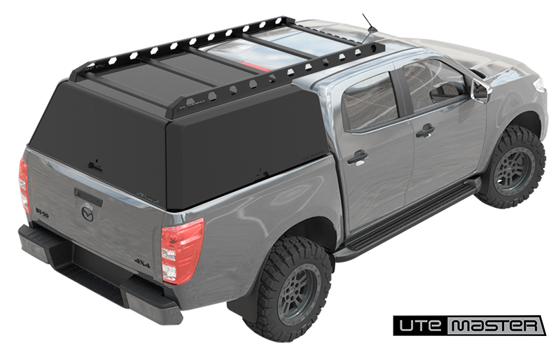 Centurion Canopy for Mazda BT-50 (2020-2024) with Cantilever Roof Rack