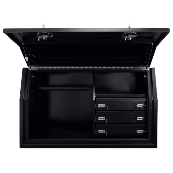 Built-in Drawers 1400mm x 600mm x 820mm Black OZY-1468FD-3B