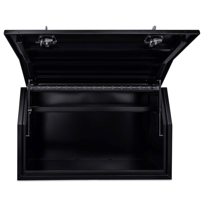 Full Lid 1400mm x 600mm x 820mm Black OZY-1468FDB