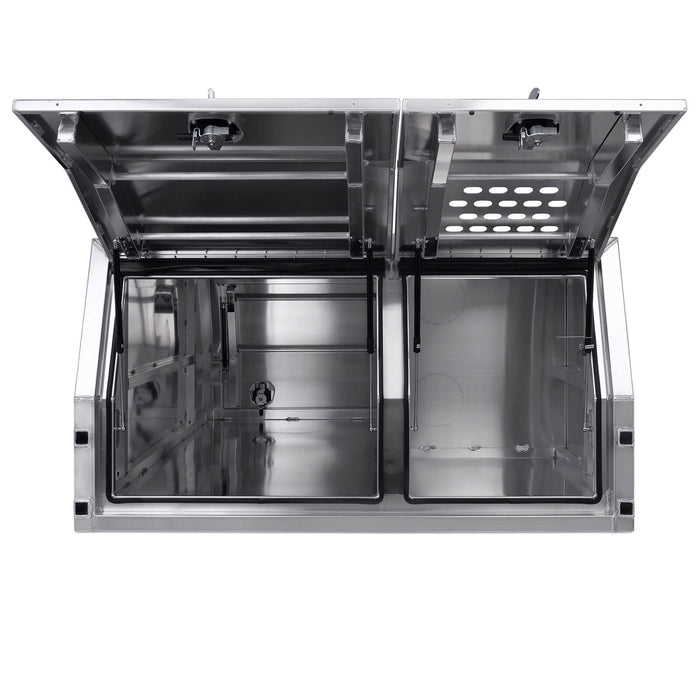 Canopy Jack Off - 1/4 Dog Box 1780mm x 1600mm x 850mm Flat Plate OZY-1716DB
