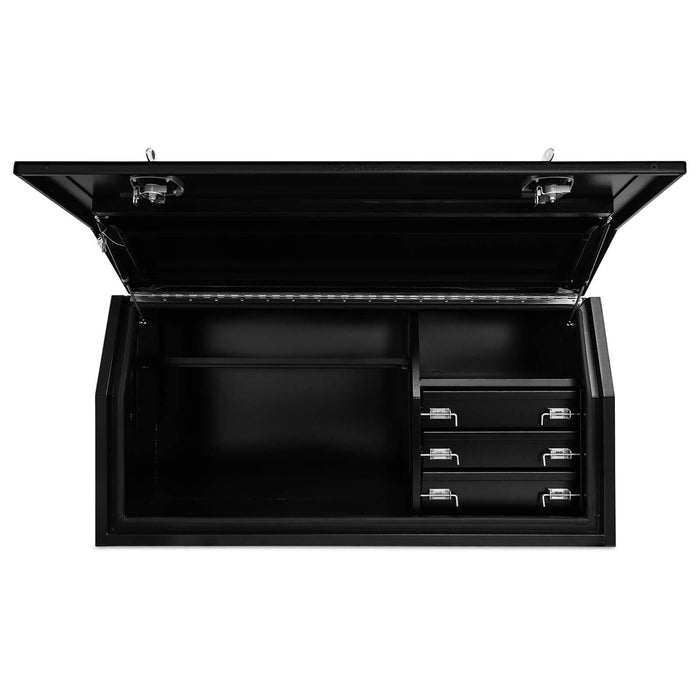 Built-in Drawers 1700mm x 600mm x 820mm Black OZY-1768FD-3B