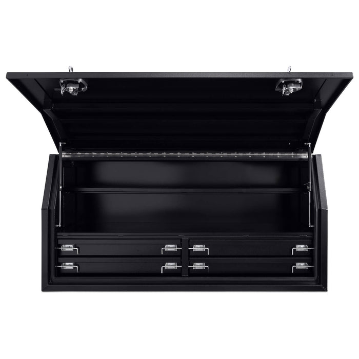 Built-in Drawers 1700mm x 600mm x 820mm Black OZY-1768FD-4B