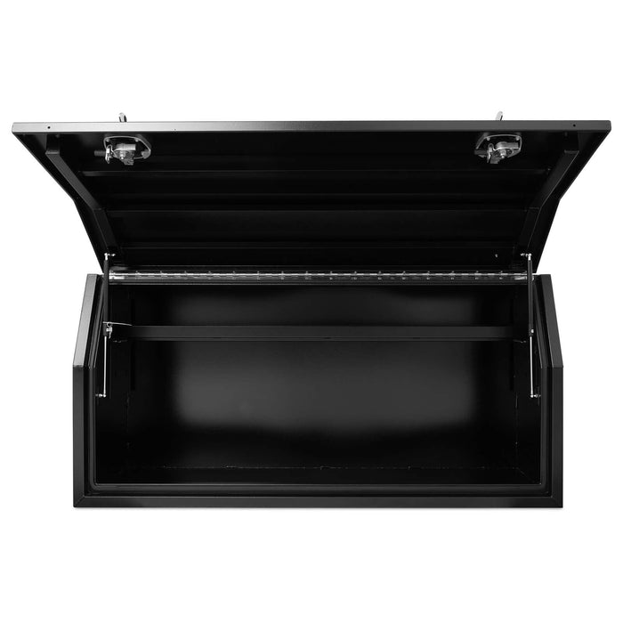 Full Lid 1700mm x 600mm x 820mm Black OZY-1768FDB