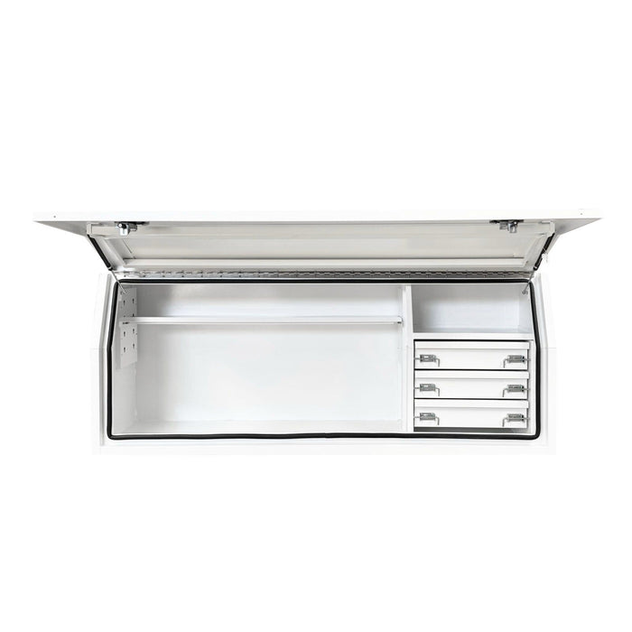 Full Lid 2100mm x 600mm x 820mm White OZY-2168FD-3W