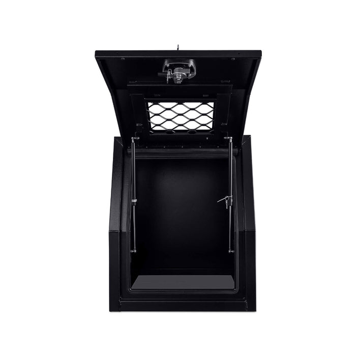 Dog Cage And Toolbox 1780mm x 700mm x 850mm Black OZY-HDBLK