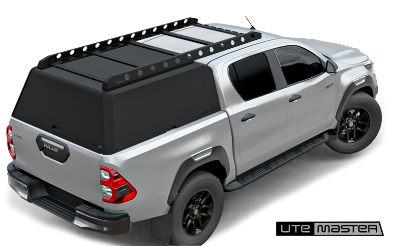 Centurion Canopy for Toyota Hilux A-Deck (2016+) with Cantilever Roof Rack