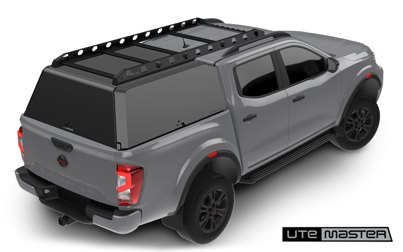 Centurion Canopy for Nissan Navara Pro 4X (2021+) with Cantilever Roof Rack