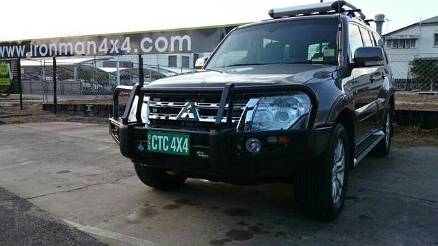 Commercial Deluxe Bull Bar to suit Mitsubishi Pajero NW 2011 - NX