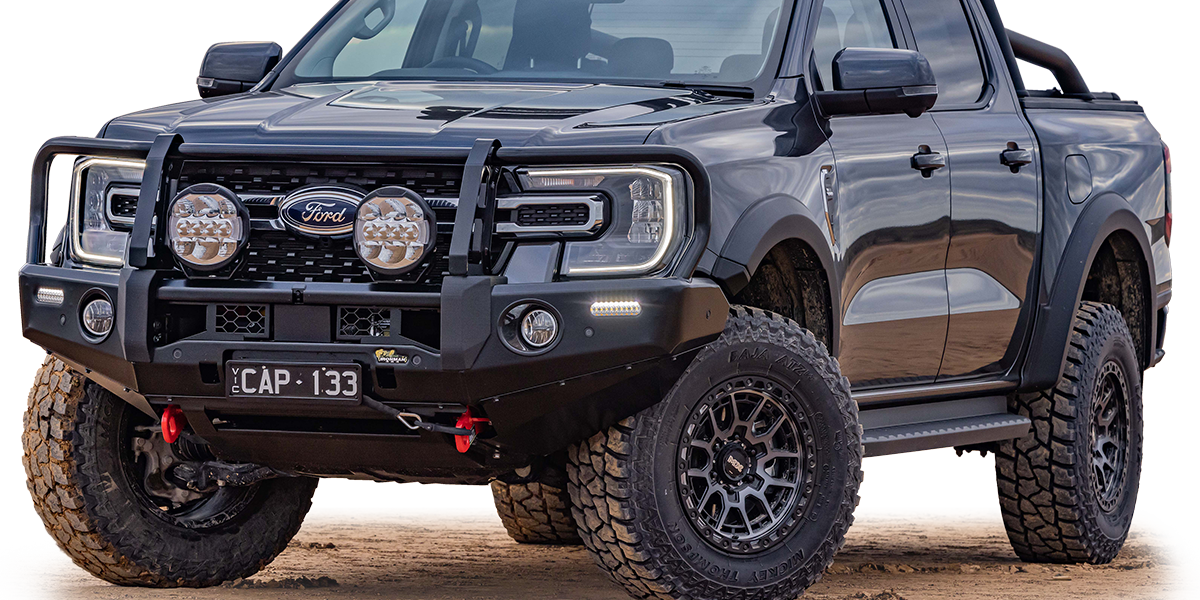 Ford Ranger Bullbasau DELUXE BULL BAR TO SUIT NEXT GEN FORD RANGER — Coldys