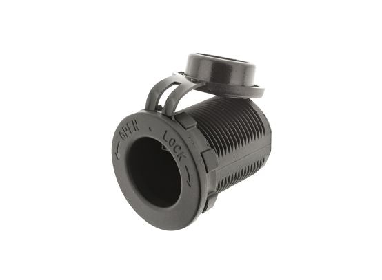 ENGEL STYLE SOCKET 12/24v 20a @ 12v THREADED — Coldys