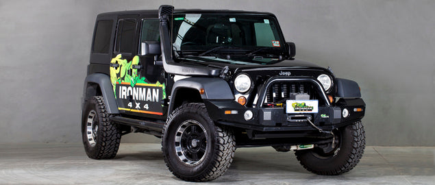 Commercial Deluxe Bull Bar to suit Jeep Wrangler JK 2007+