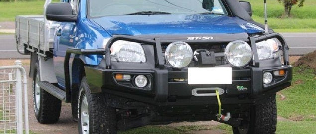 Commercial Deluxe Bull Bar to suit Mazda BT50 J97M 2006 - 2011