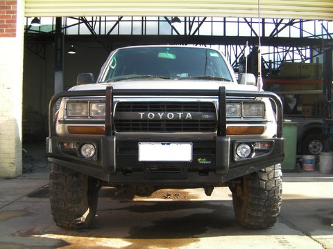 Commercial Deluxe Bull Bar to suit Toyota Landcruiser 80 Series 1990 - 1998