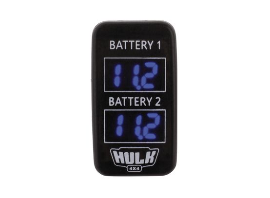 DUAL VOLTMETER OE RPL T/S EARLY TOYOTA BLUE LED