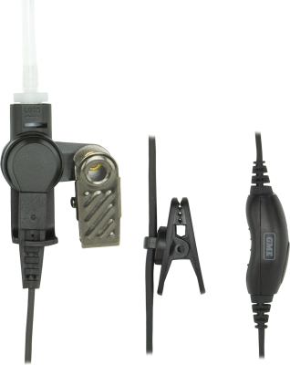 Security kit - Clear Eartube & Lapel Microphone - Suit TX665 / TX667 / TX675 / TX677 / TX685 / TX6150